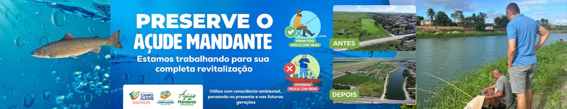 Preserve o Açude Mandante