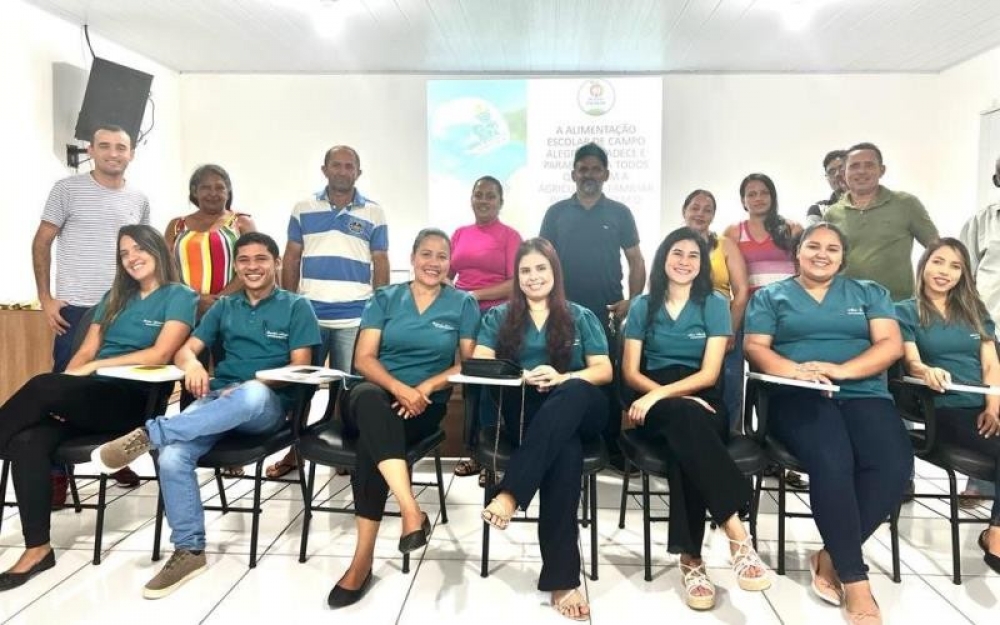Núcleo de alimentação escolar da Secretaria de Educação realiza visitas e capacitação para os produtores rurais