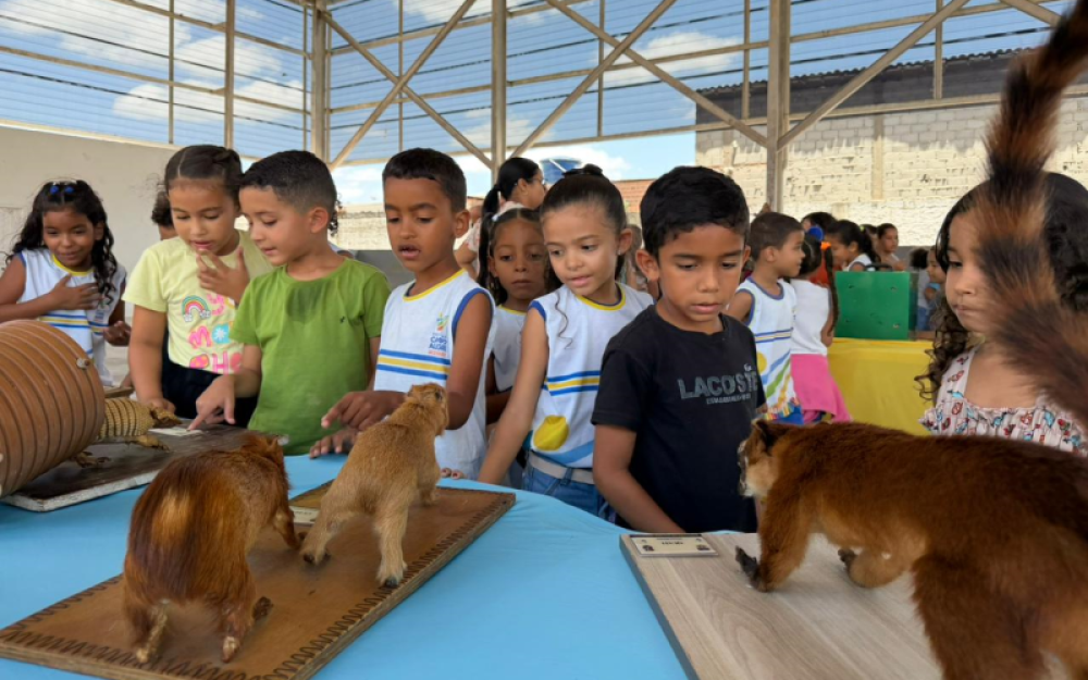Secretaria de Educação e BPA promovem mais uma exposiçao de animais Taxidermizados em Luziápolis 