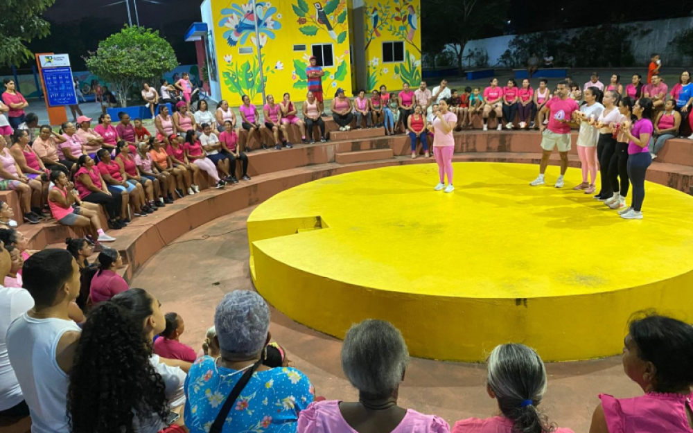 Outubro Rosa: Academia da Saúde de Luziápolis realiza grande ação em parceria com as Unidades de Saúde