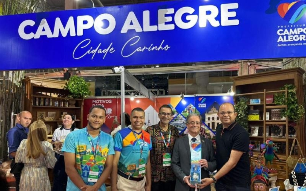 Stand de Campo Alegre atrai vários visitantes na 13ª Feira dos Municípios Alagoanos