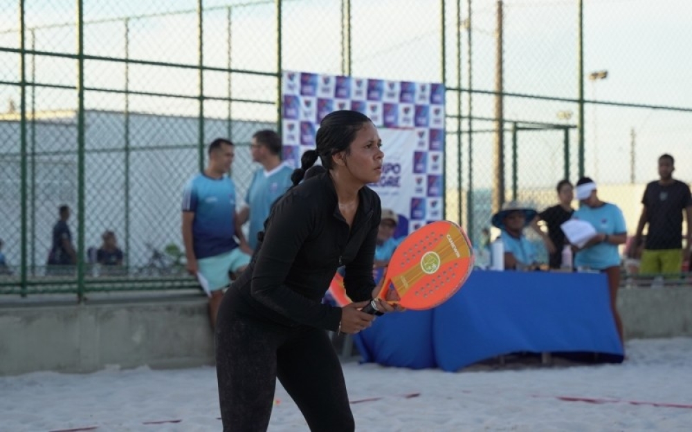 Mais de 40 competidores participaram do Primeiro Torneio Municipal de Beach Tennis de Campo Alegre 