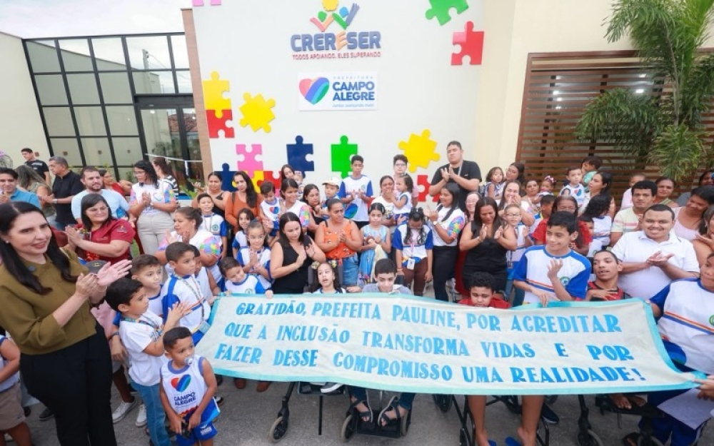 Prefeitura de Campo Alegre realiza a inauguração do novo Espaço CRER E SER de Luziápolis