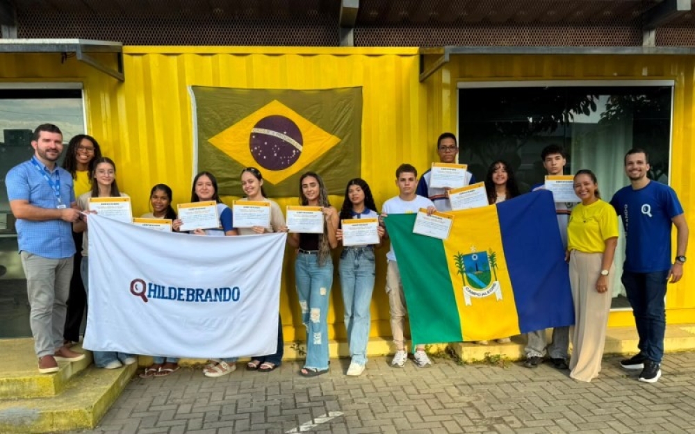 Escola Monsenhor Hildebrando Veríssimo Guimarães fortalece educação tecnológica com participação de estudantes em curso 