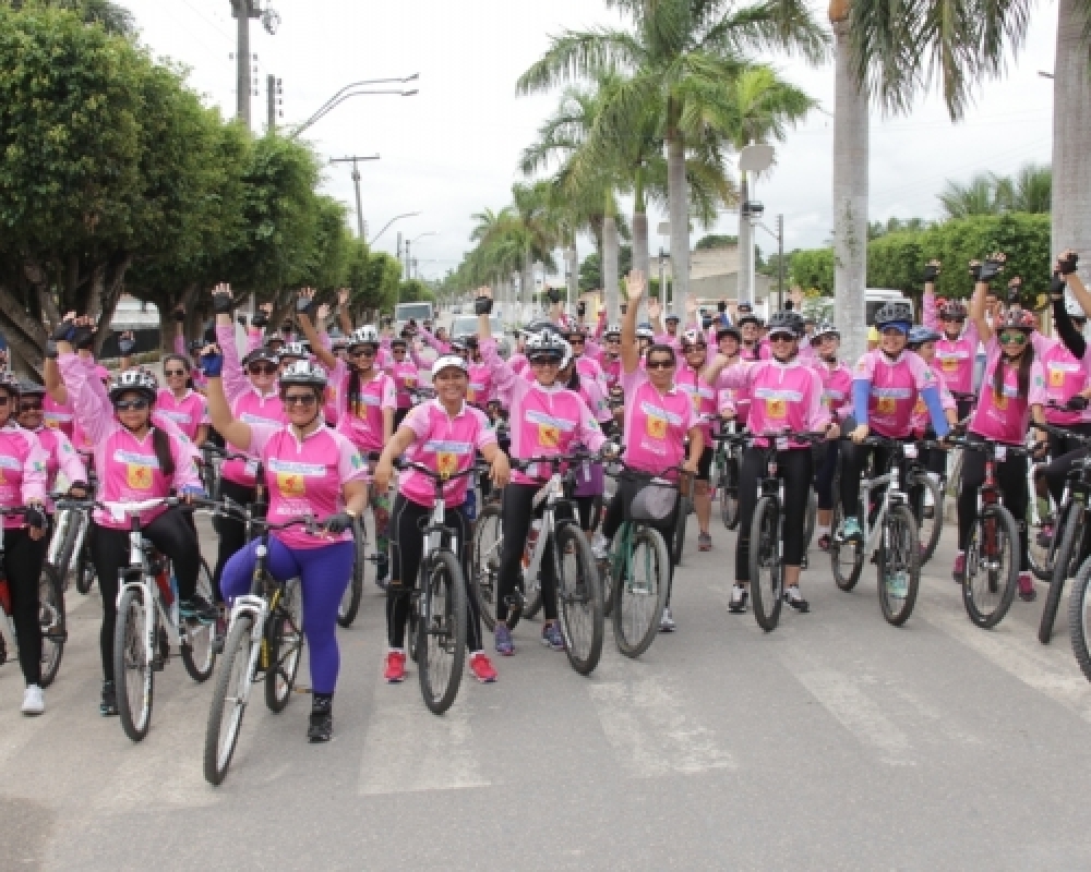 Passeio Ciclístico e Grande Caminhada marcam a abertura da Semana da Mulher em Campo Alegre