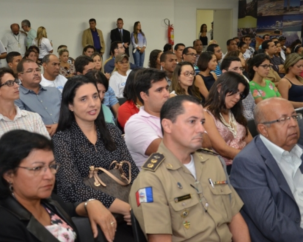 Prefeita Pauline Pereira participou do lançamento do Projeto Cata Mais