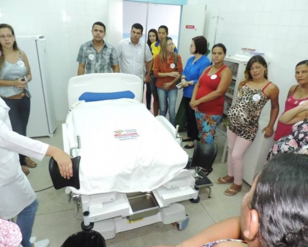 Grupo de Gestantes participam de visita guiada a Unidade Mista Senador Arnon de Melo