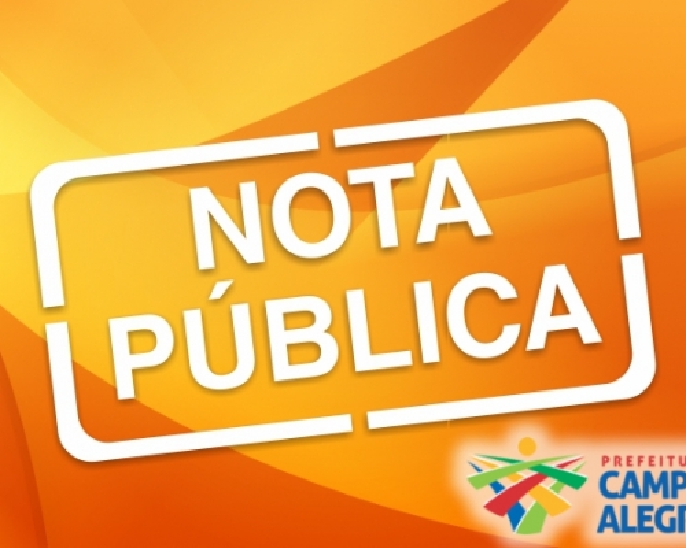 NOTA PÚBLICA