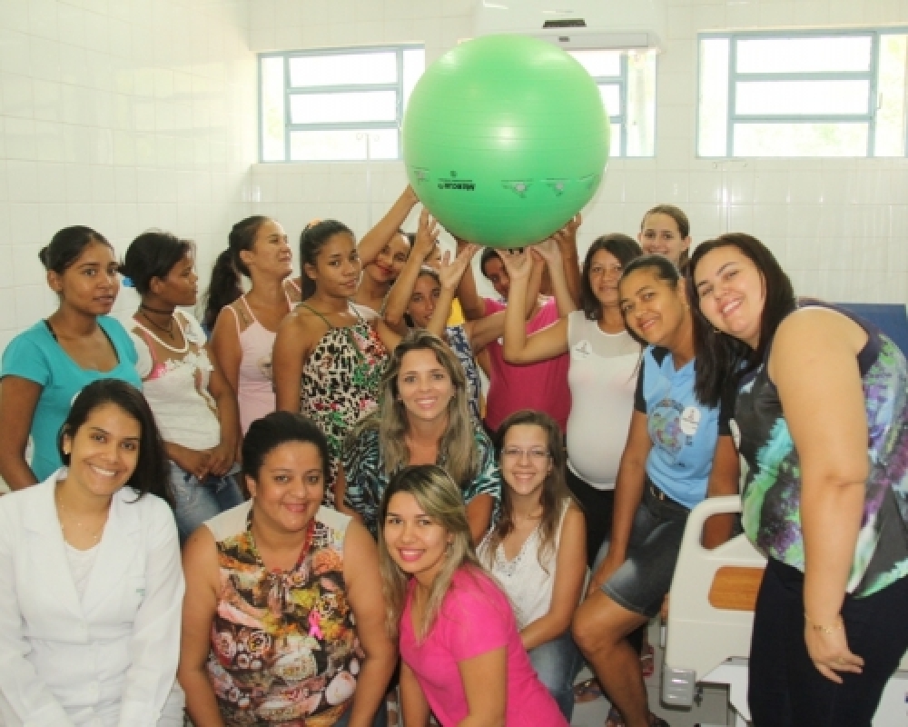 Gestantes participam de visita guiada a maternidade do Hospital de Campo Alegre