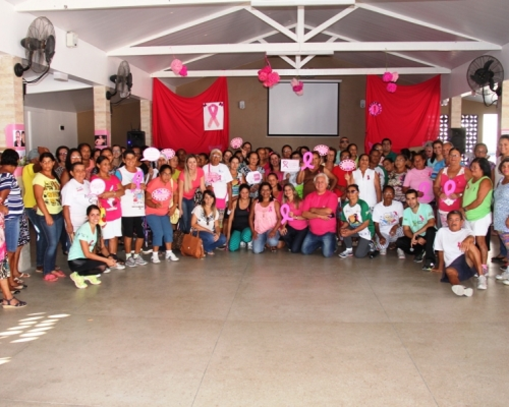 Evento marca o Encerramento das ações do Outubro Rosa em Campo Alegre