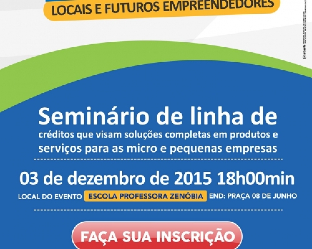 Prefeitura realizará 1º Workshop para os empresários locais e futuros empreendedores