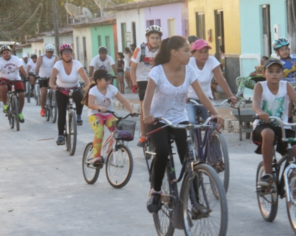 Ciclistas de Campo Alegre participaram de ato pelo Fim da Violência Contra a Mulher