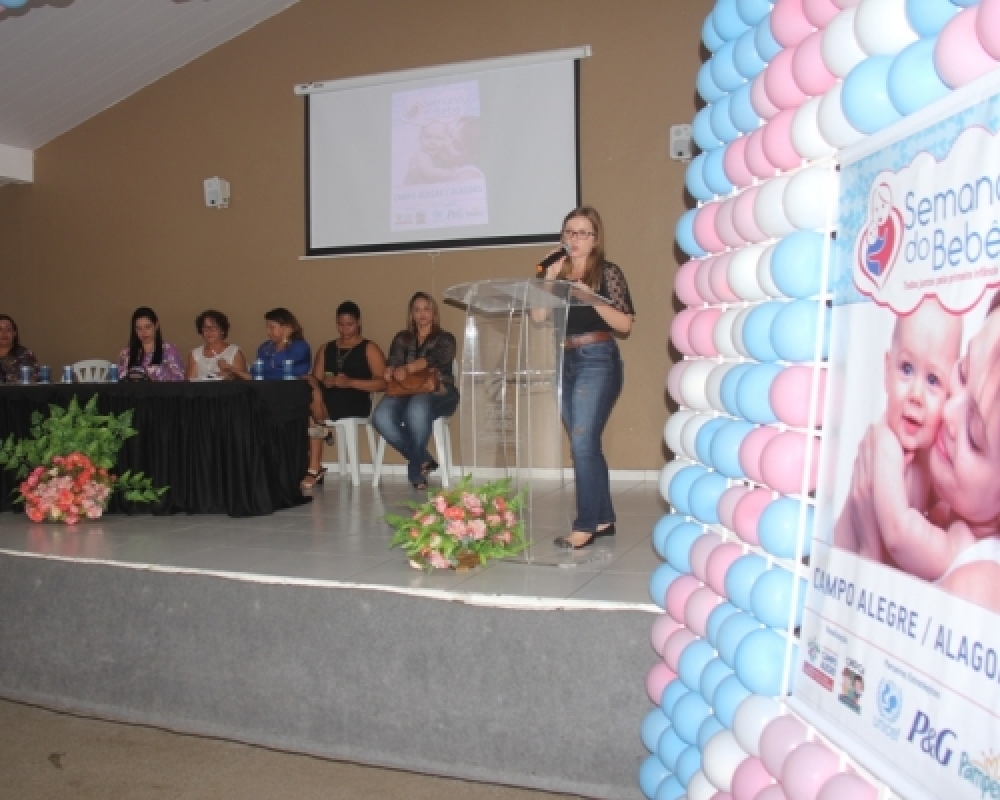Campo Alegre realizou abertura da Primeira Semana do Bebê