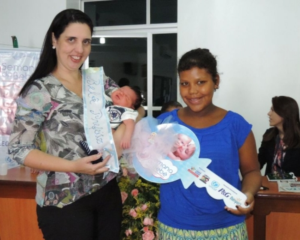 Entrega da chave ao Bebê prefeito encerrou as atividades da I Semana do Bebê em Campo Alegre