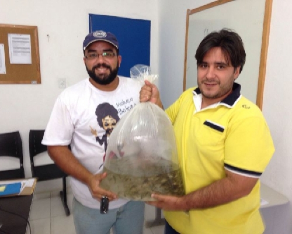 Secretaria de Agricultura realiza Distribuição de Alevinos para os produtores rurais do município