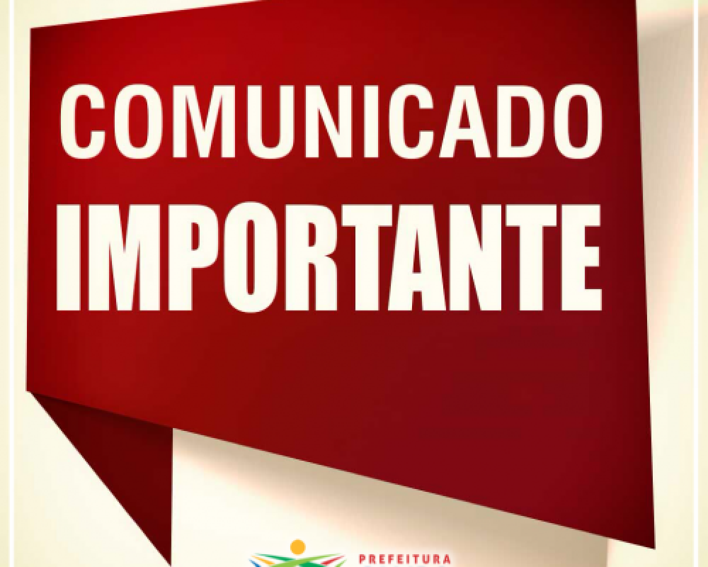 COMUNICADO SEMED 2016