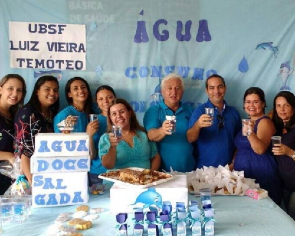 Unidade Básica de Saúde Luiz Vieira realizou ação em alusão ao Dia Mundial da Água 