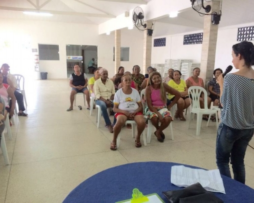 Prefeitura promoveu palestra e orientações para os idosos de Campo Alegre