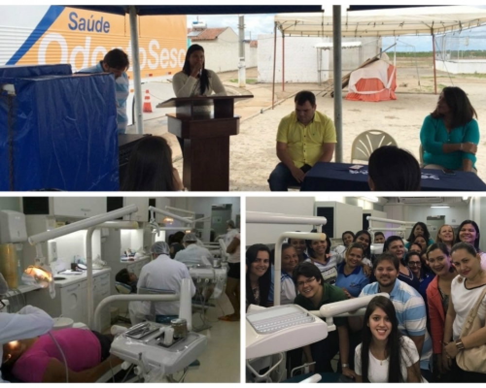 Carreta da OdontoSesc se encontra em Campo Alegre com serviços de odontologia gratis a população