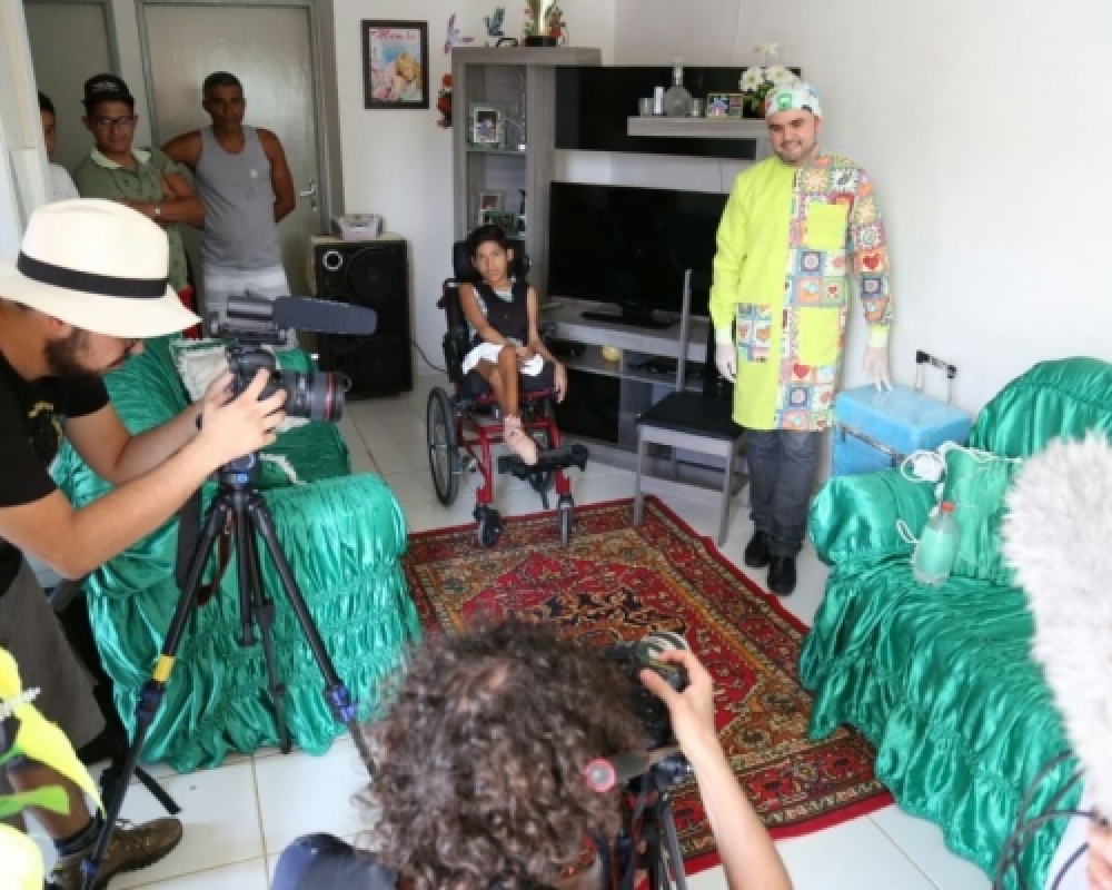 Ministério da saúde escolheu Campo Alegre para produzir documentário sobre o Melhor em Casa