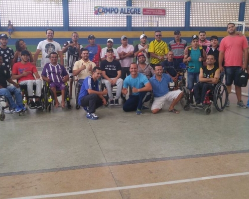  Esporte como Inclusão: Campo Alegre realizou I Encontro de Vôlei Sentado 