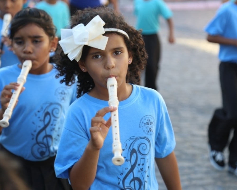 Escolas da Rede Municipal participam das comemorações do Dia do Músico em Campo Alegre