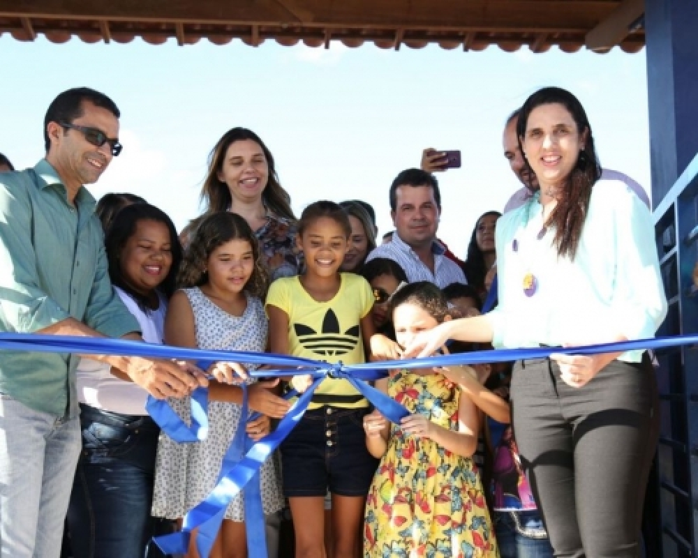 Prefeitura inicia ano letivo 2017 com a inauguração da Nova Escola Cícero Mizael em Luziápolis 