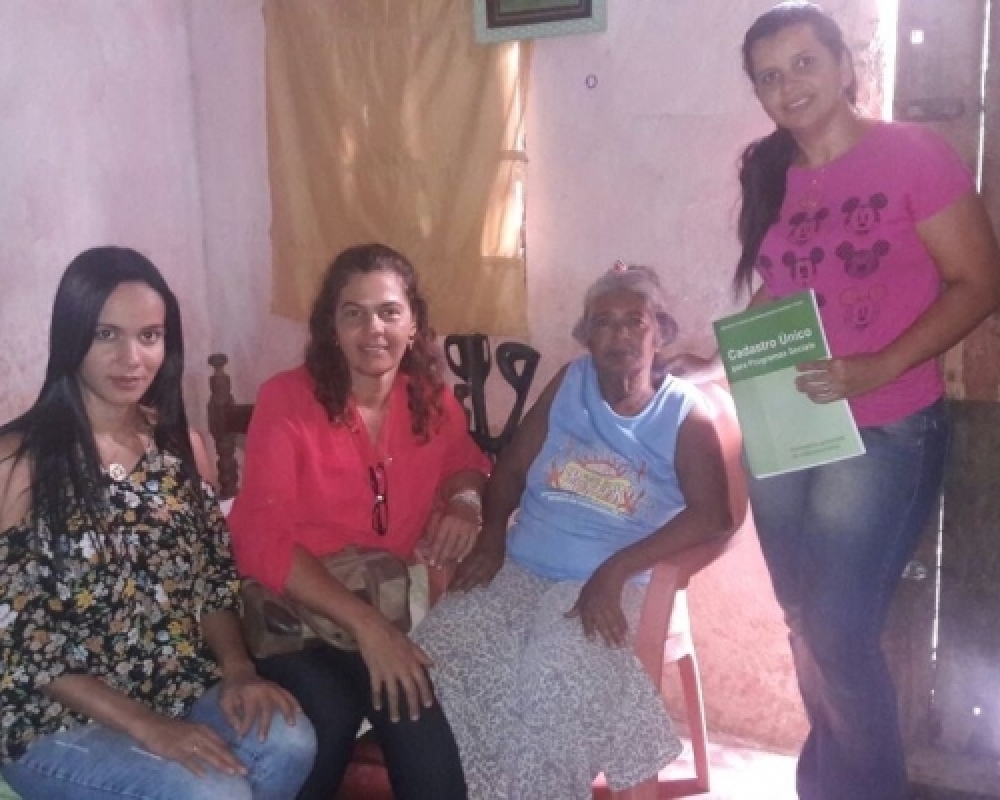 Secretarias realizam atualização cadastral das famílias acompanhadas pelo Melhor em Casa