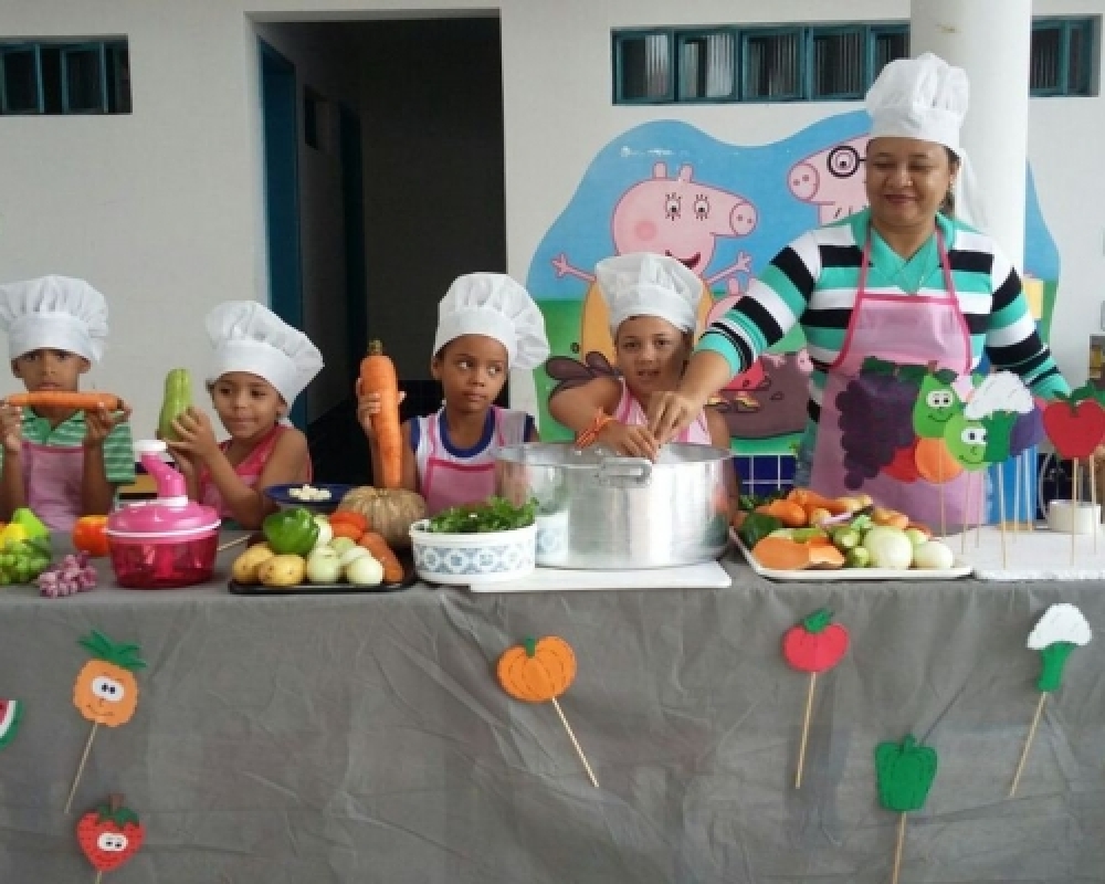 CEI Maria José realizou ações voltadas ao projeto alimentação saudável, saúde e higiene