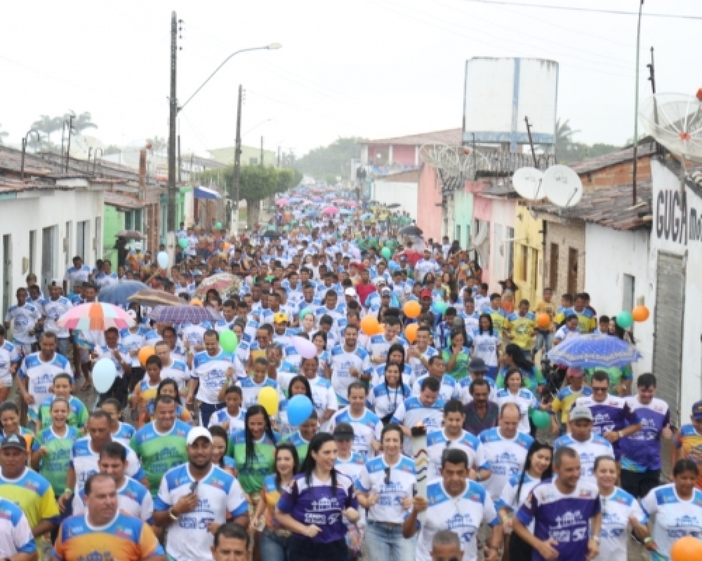 Corrida da Chama da Integração marca comemorações de 57 anos de emancipação política de Campo Alegre