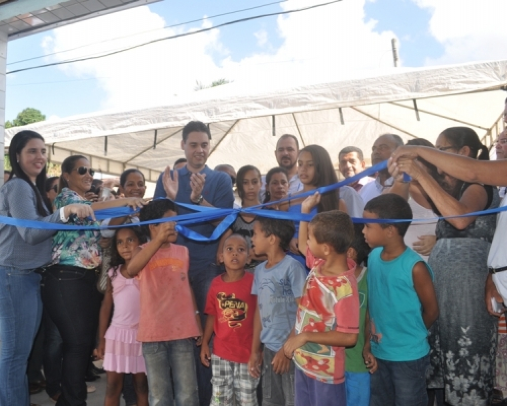 Prefeitura de Campo Alegre inaugurou Centro de Educação Infantil no Distrito de Luziápolis