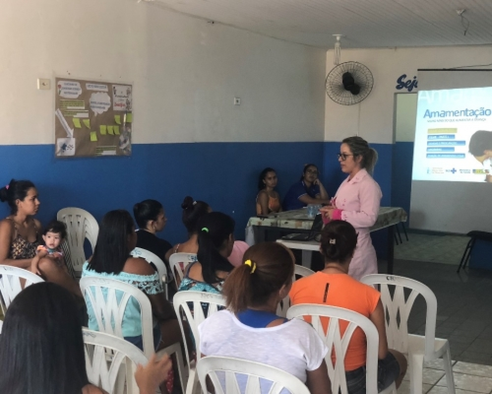 CRAS de Luziápolis realiza ciclo de palestras para Gestantes e Nutrizes 