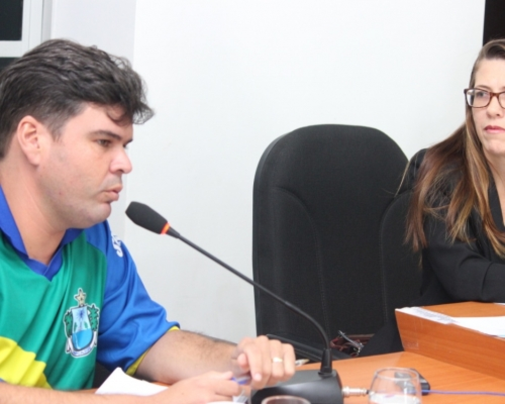 Secretário de Esportes apresentou relatório de ações da pasta na Câmara de Vereadores
