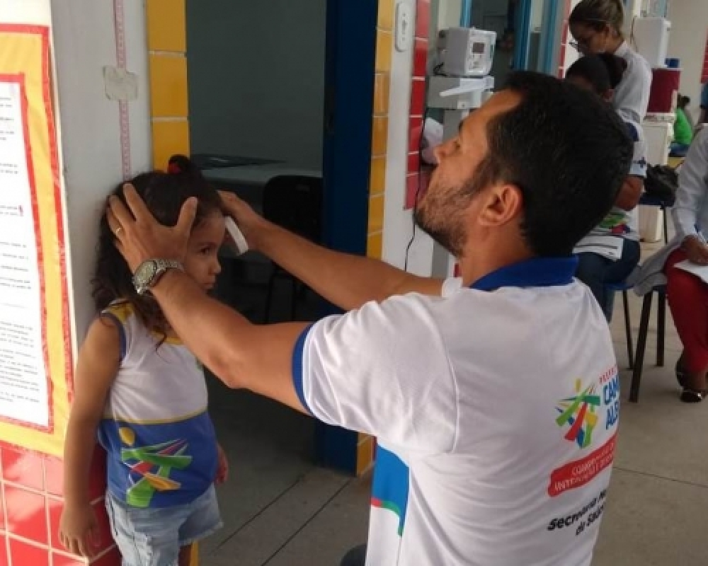 Secretaria de Saúde realiza ações do Programa Saúde na Escola nos Centros de Educação Infantil