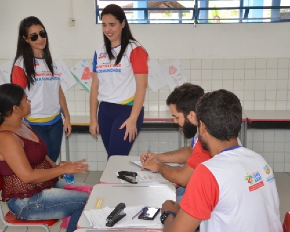 Programa Prefeitura e Você na Comunidade levará vários serviços para o Povoado Chã da Imbira