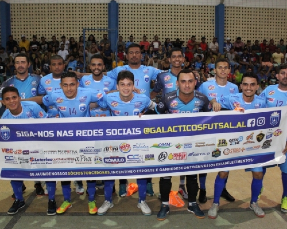 Galácticos e Desportivo Junior decidirão o Campeonato Municipal de Futsal 2019 