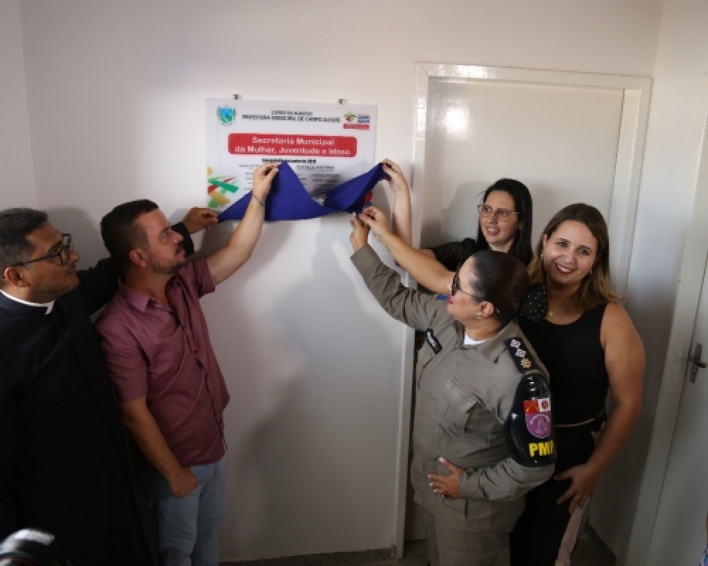 Várias inaugurações marcam o encerramento das comemorações pelos 59 anos de Campo Alegre