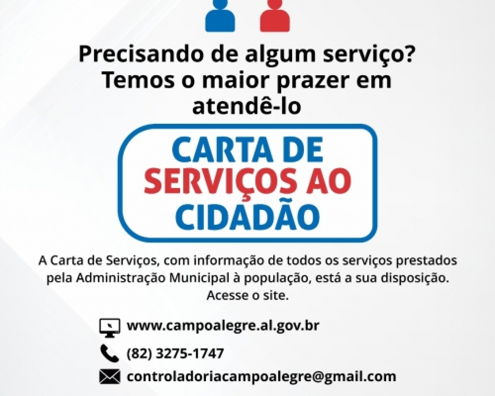 Controladoria Geral lança Carta de Serviços ao cidadão 