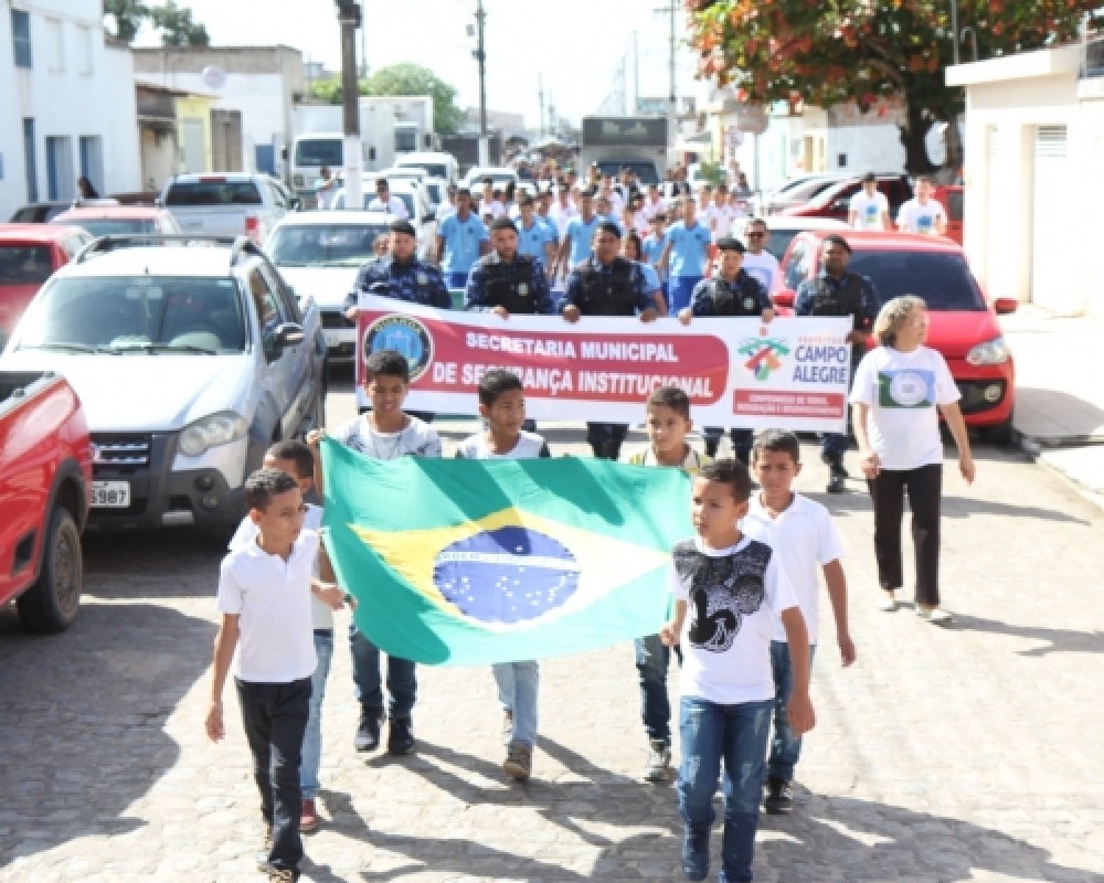 07 de Setembro: Ato Cívico marca o Dia da Independência do Brasil em Campo Alegre 