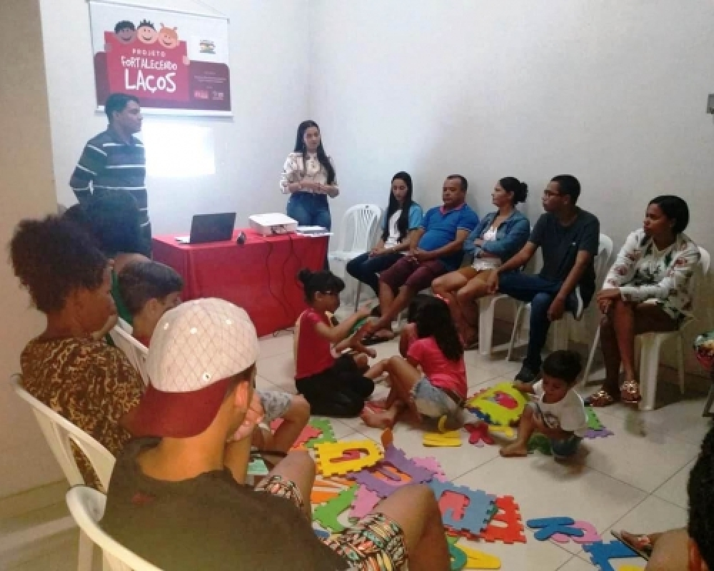 Equipe técnica do Projeto Fortalecendo laços realizou o II Encontro da Família