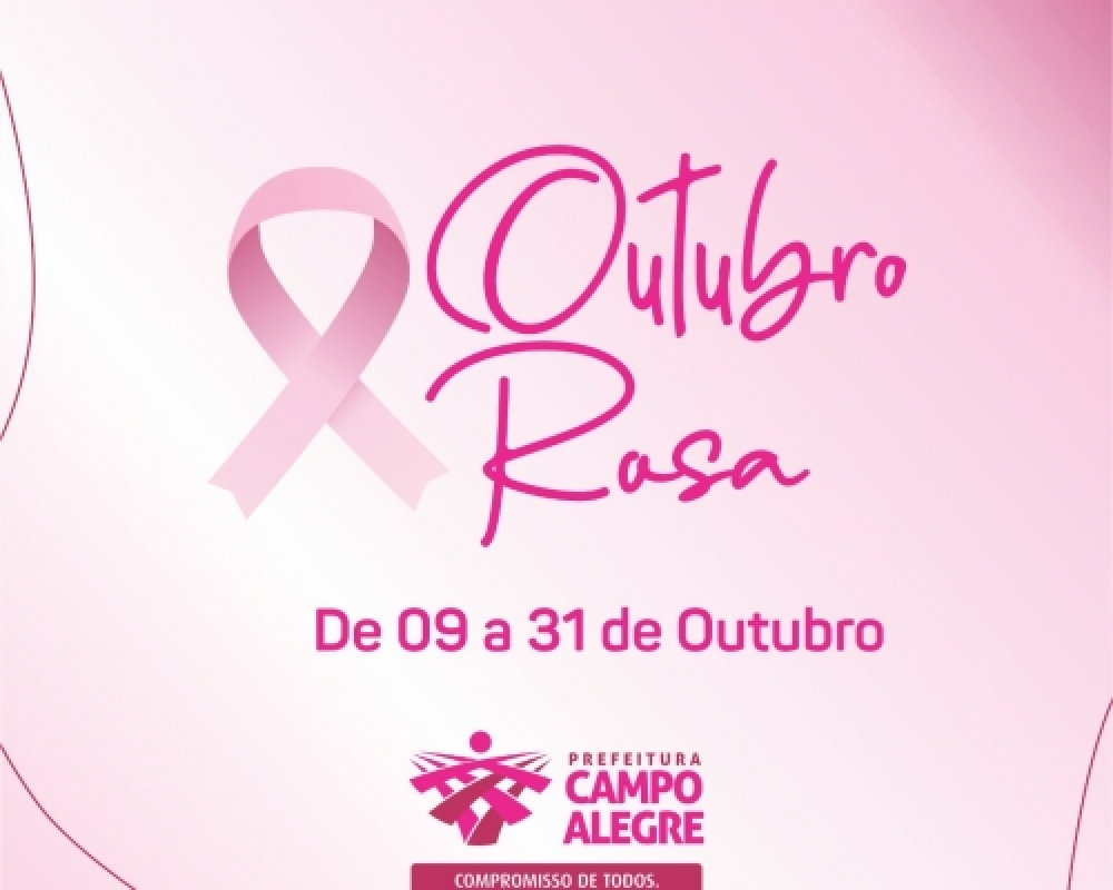 Secretaria de Saúde realizará várias ações na Campanha  Outubro Rosa 2019