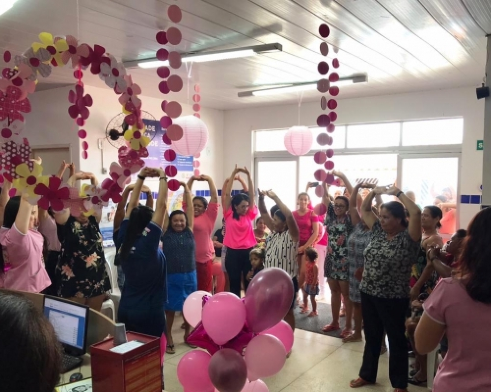 Secretaria de Saúde de Campo Alegre encerra ações da Campanha Outubro  Rosa 2019