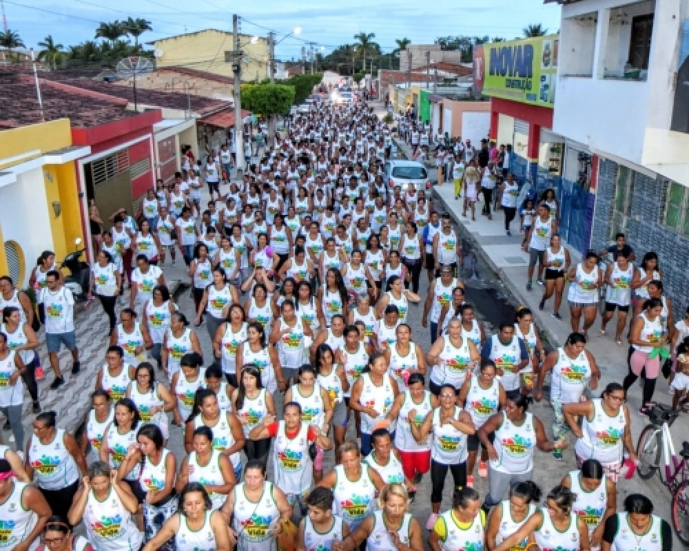 VI Caminhada Vida Saudável marca o encerramento da Semana da Mulher de Campo Alegre 
