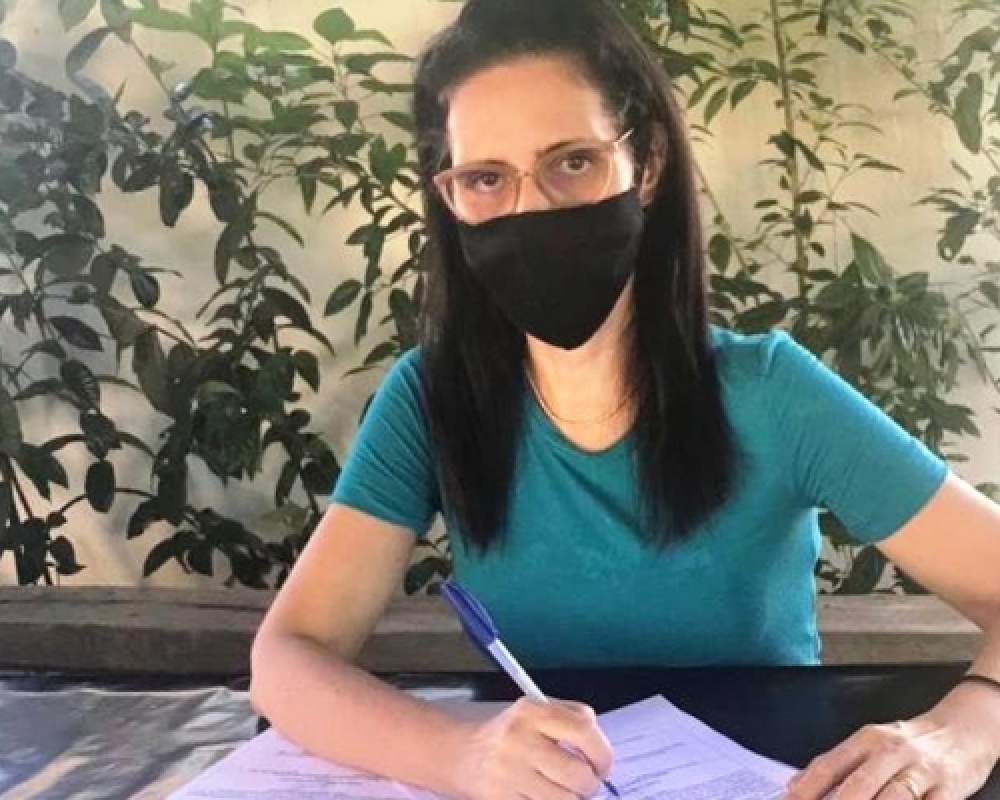 Prefeita Pauline Pereira assina ordem de serviços para mais três obras para o município 