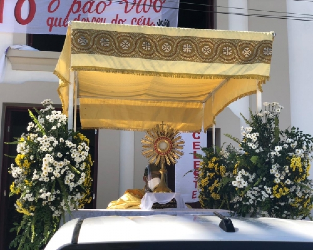 Paróquia de Bom Jesus dos Aflitos realizou mais uma celebração ao Dia de Corpus Christi 