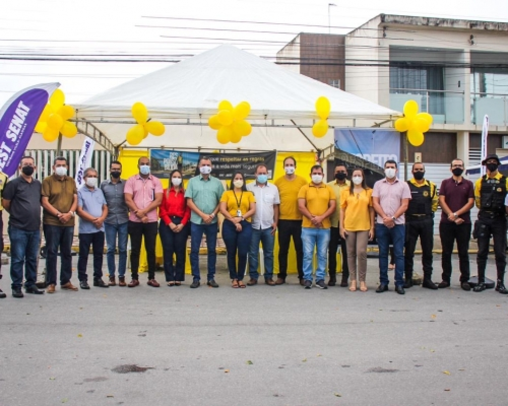 Maio Amarelo: Campo Alegre realiza ação educativa em parceria com DETRAN e SEST SENAT