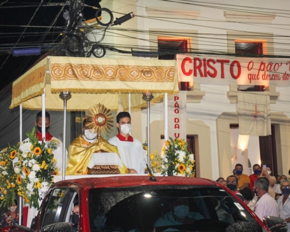 Comunidade Católica de Campo Alegre realizou mais uma celebração ao Dia de Corpus Christi