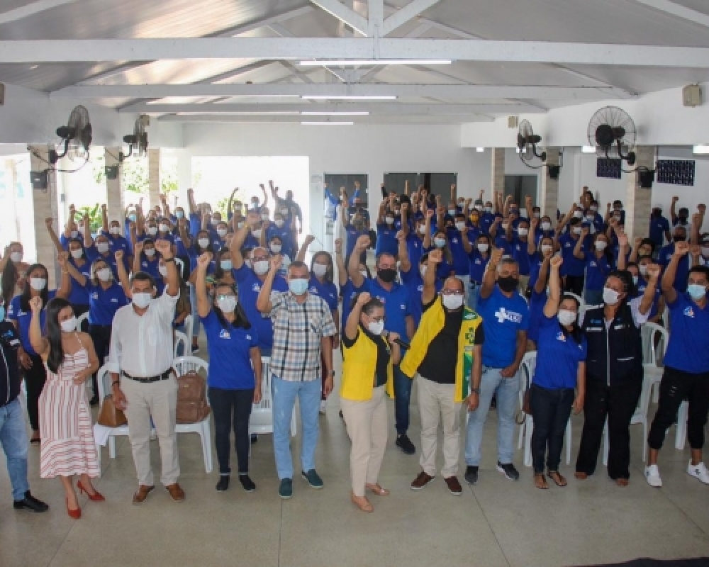 Prefeito Nicolas Pereira participou de assembleia com os Agentes Comunitários de Saúde 