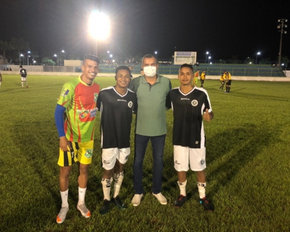 Prefeito Nicolas Pereira prestigiou amistoso entre ASA x Nova Aliança Campo Alegre Sub 20