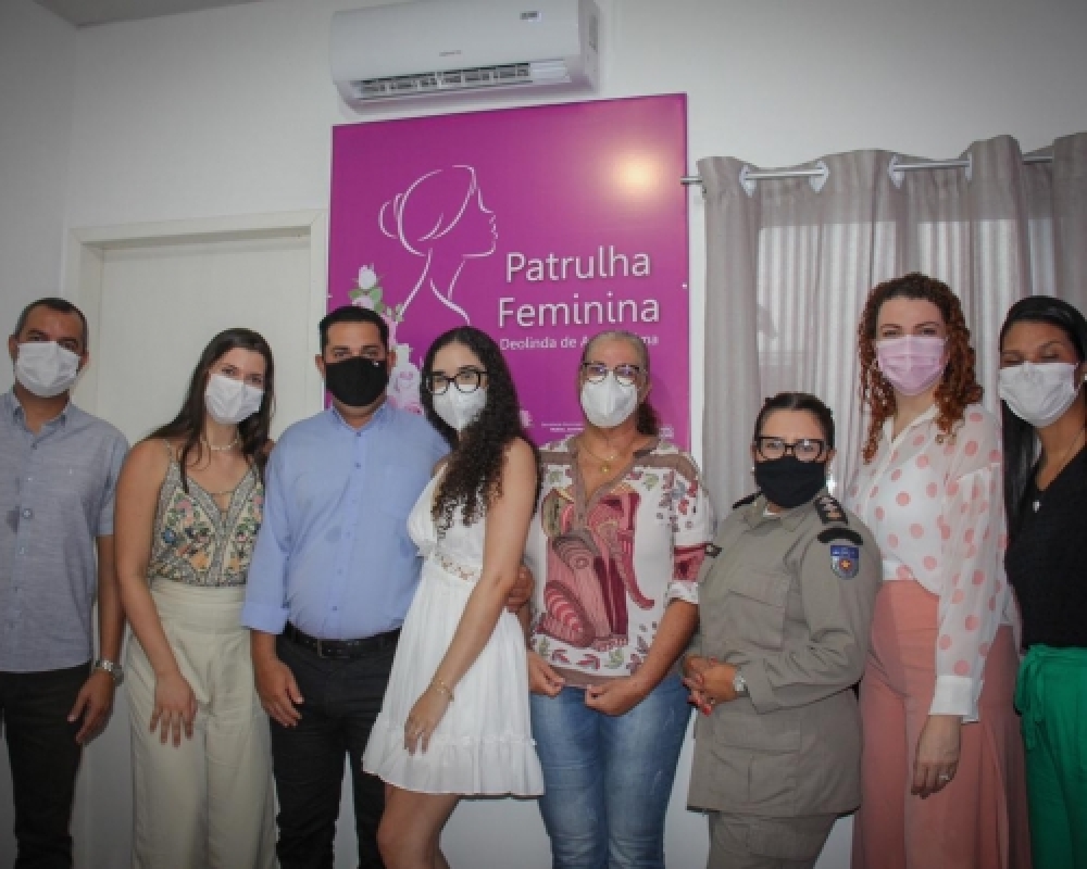 Campo Alegre inaugurou espaço da Patrulha Feminina em homenagem a primeira juíza do município